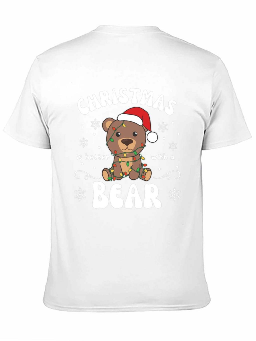 Christmas Bear T-Shirt: Holiday Cheer