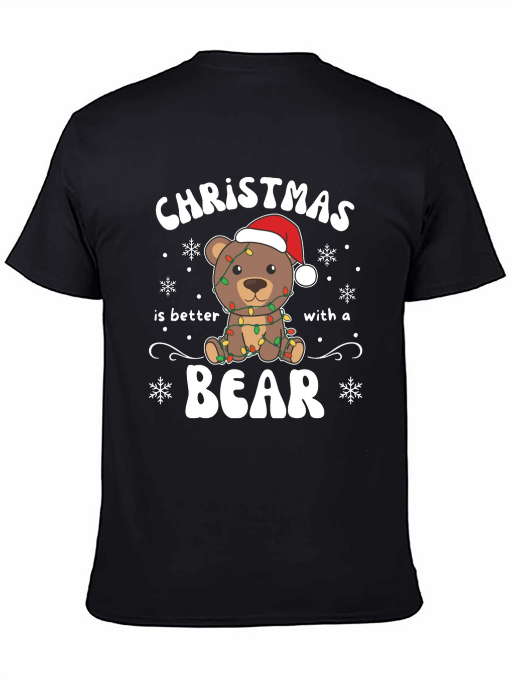Christmas Bear T-Shirt: Holiday Cheer