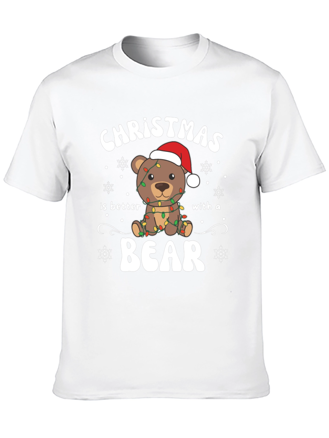 Christmas Bear T-Shirt: Holiday Cheer