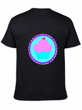 Cupcake Graphic Black T-Shirt