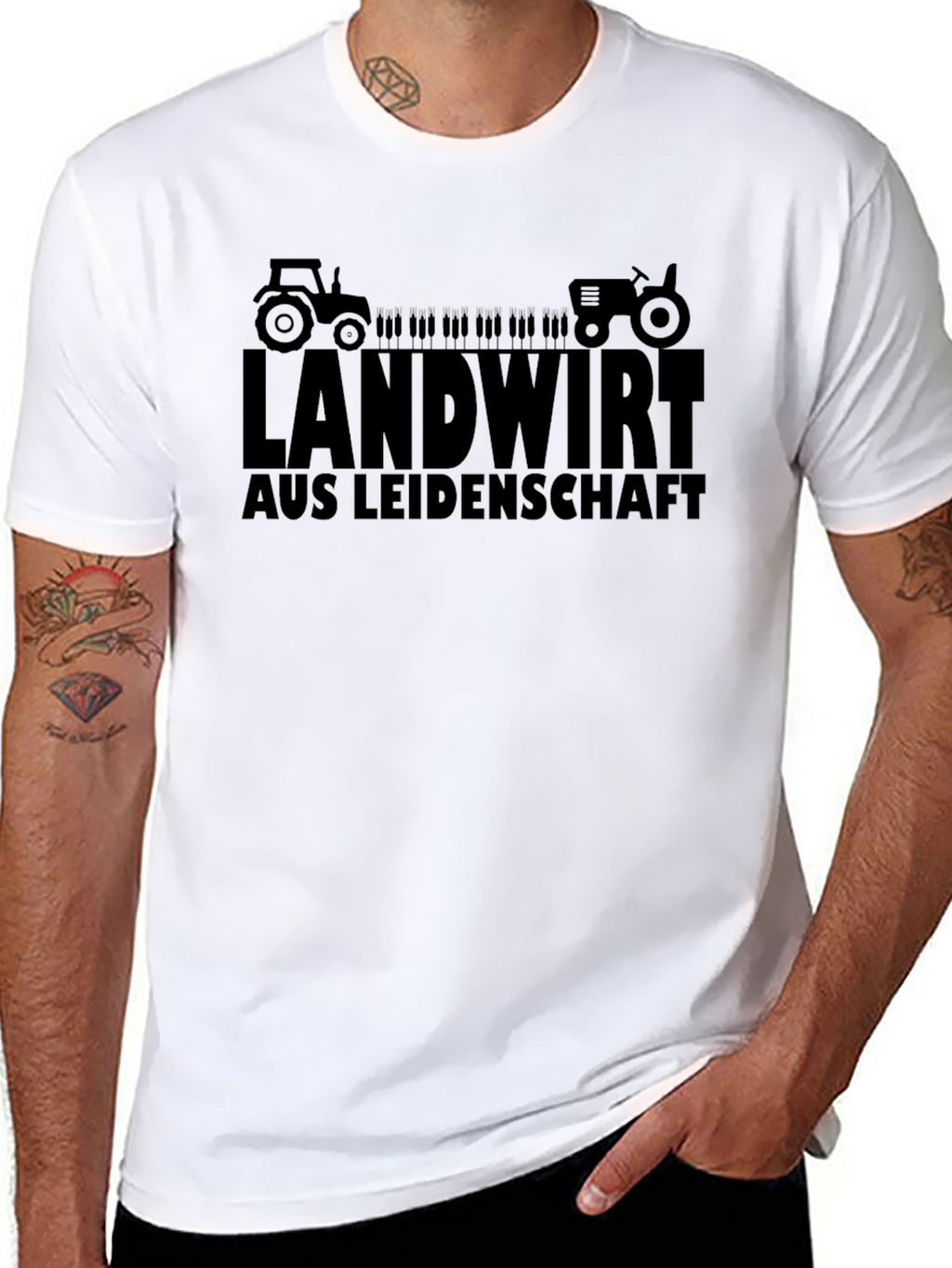 Landwirt Aus Leidenschaft Black T-Shirt