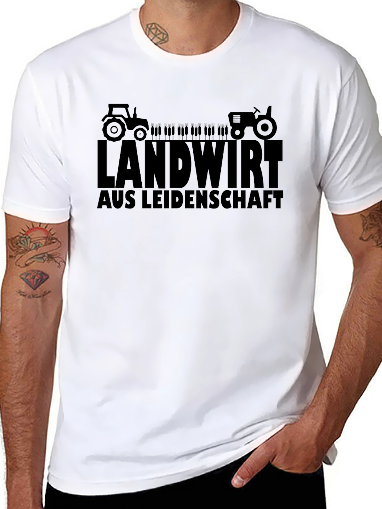 Landwirt Aus Leidenschaft Black T-Shirt