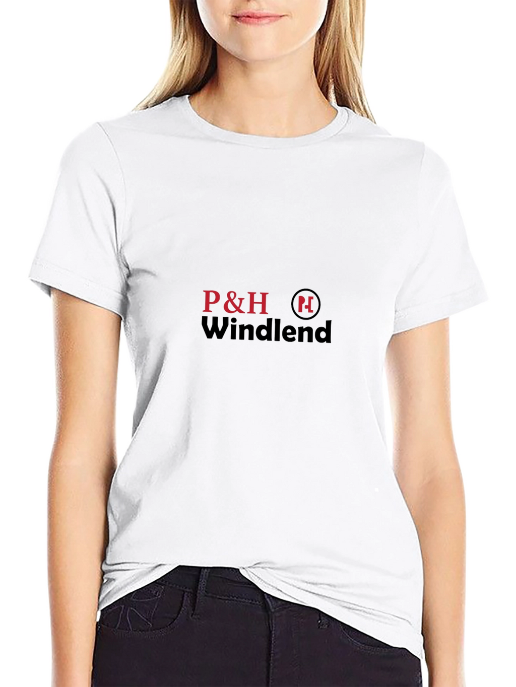 P&H Windlend Black T-Shirt