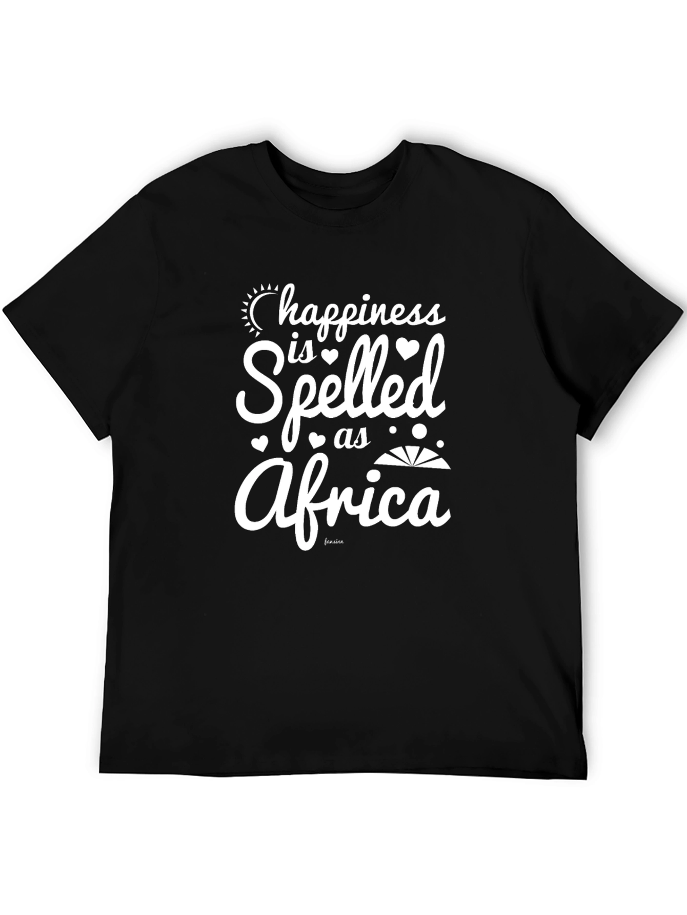 Happiness is Spelled as Africa T-Shirt