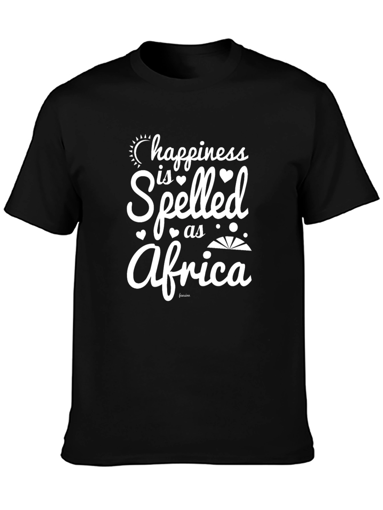 Happiness is Spelled as Africa T-Shirt