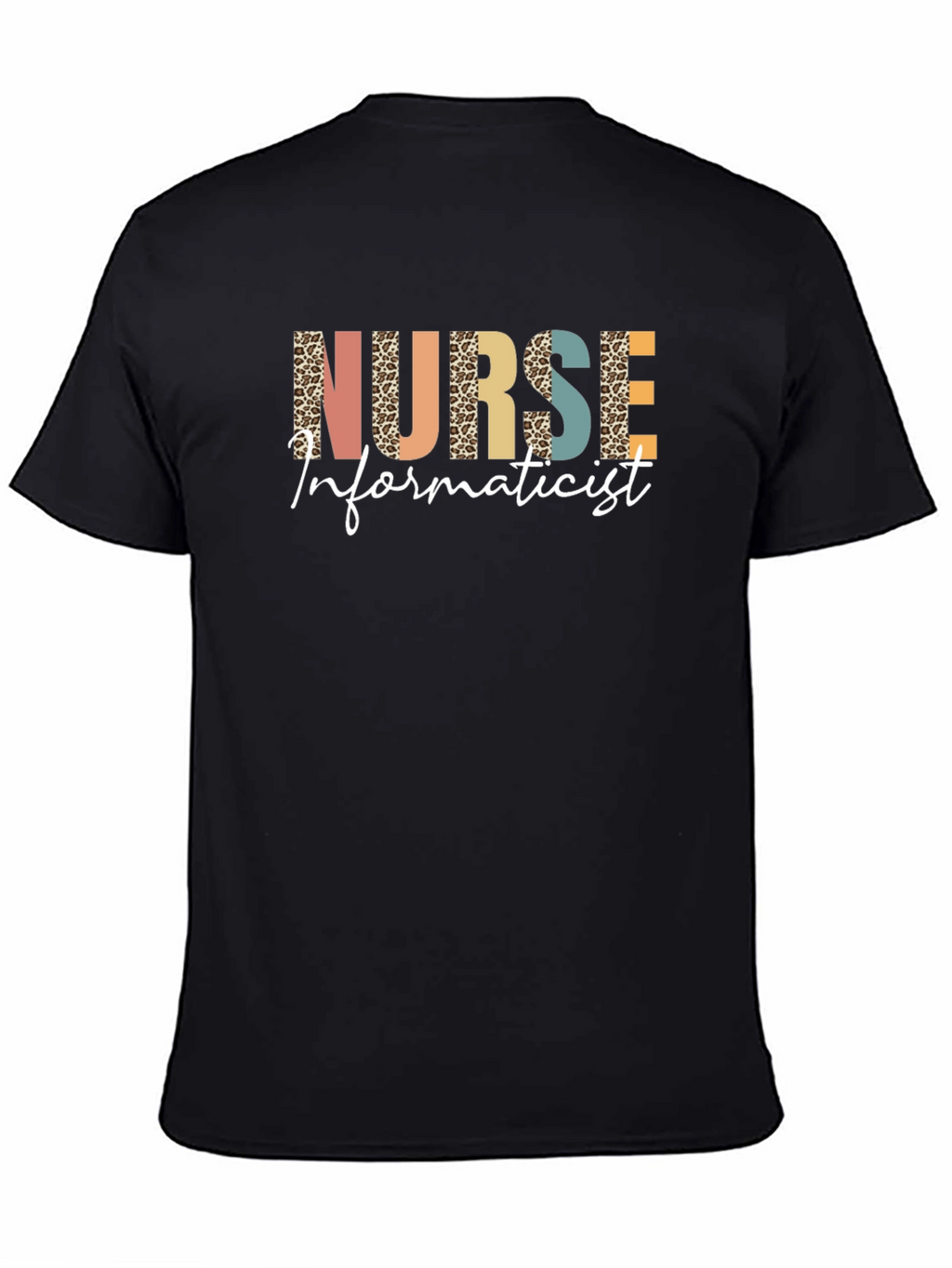 Nurse Informaticist Leopard Print T-Shirt