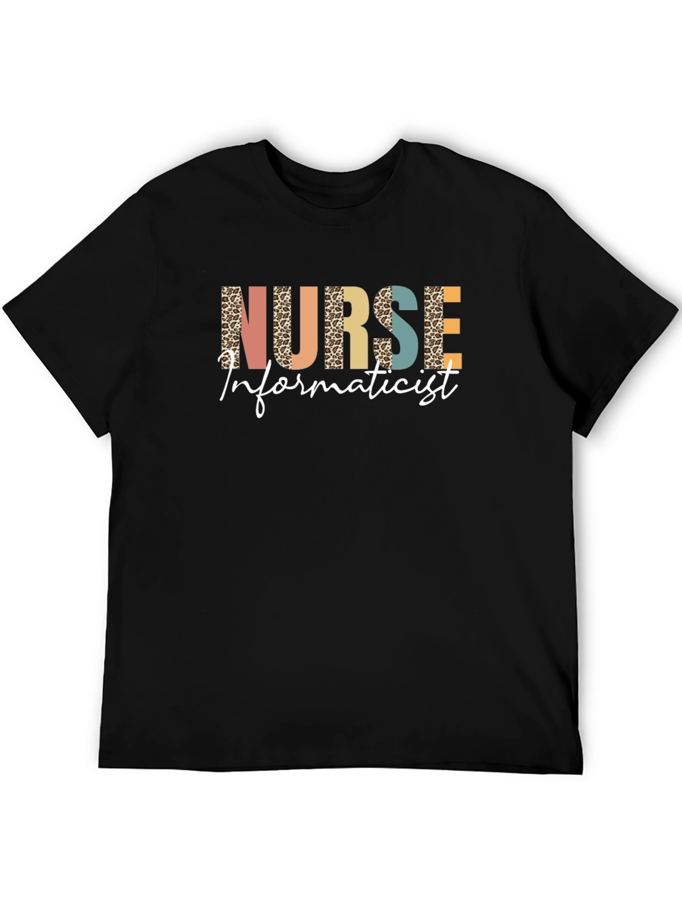 Nurse Informaticist Leopard Print T-Shirt