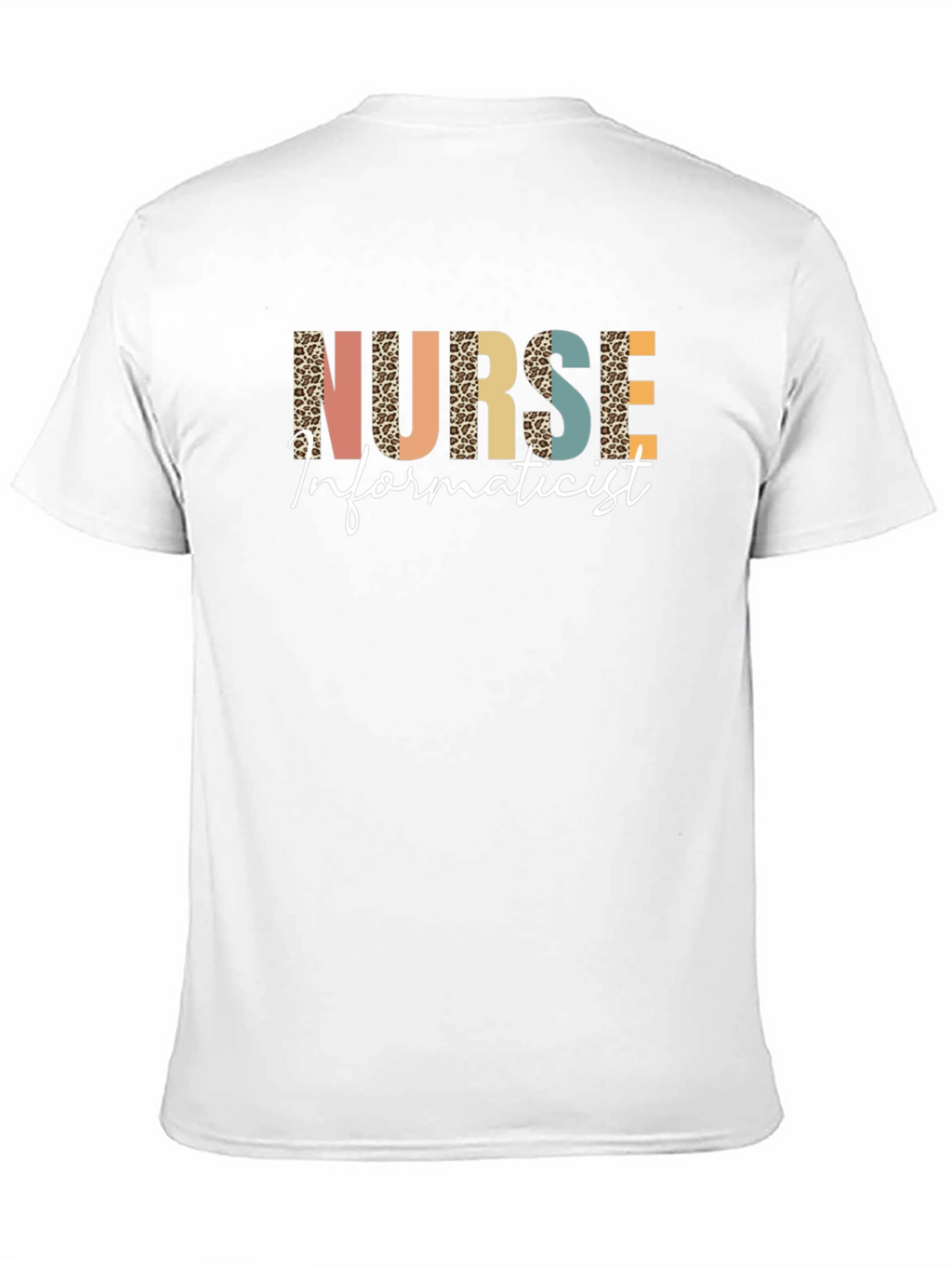 Nurse Informaticist Leopard Print T-Shirt
