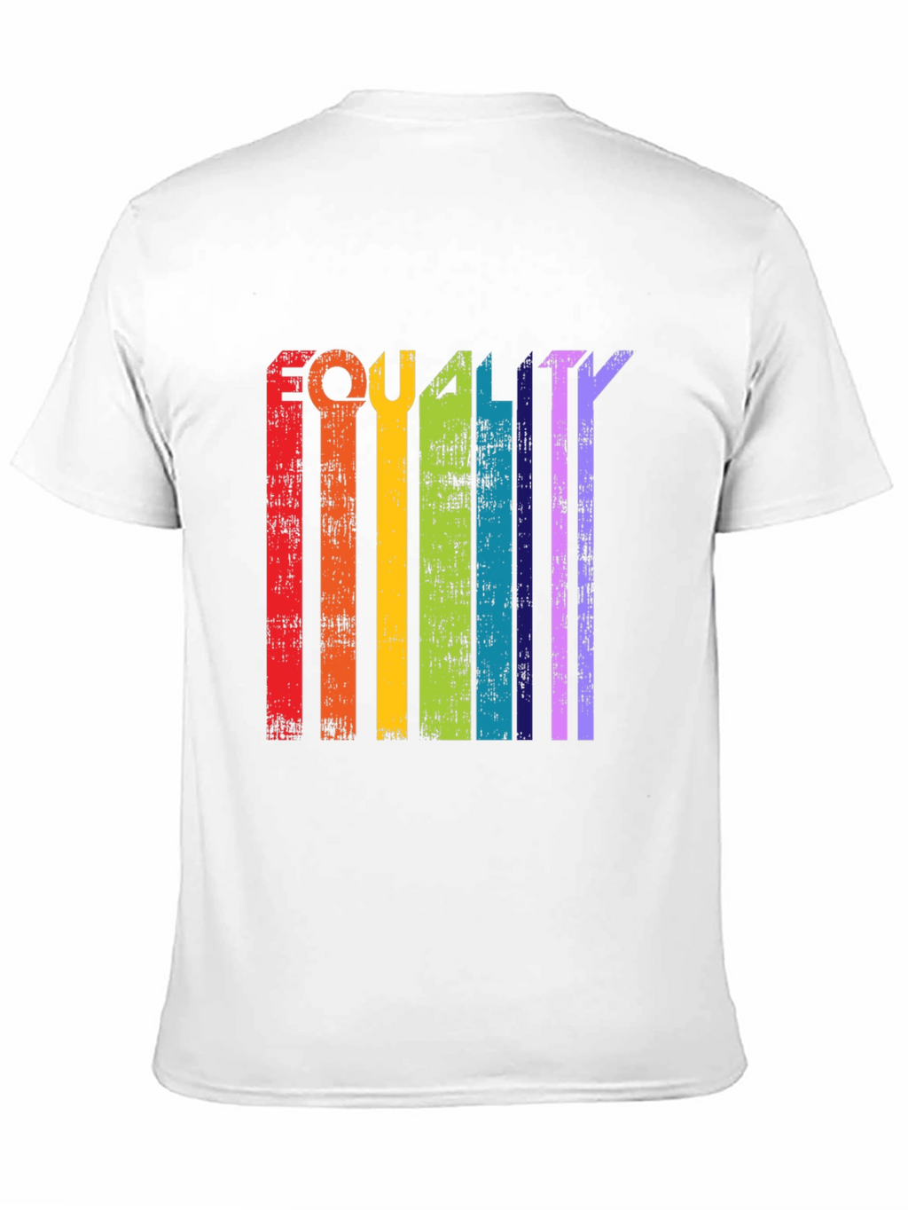 Equality Rainbow Striped T-Shirt