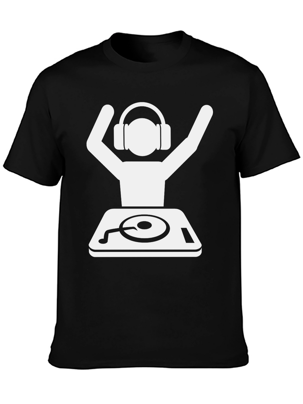 DJ Graphic Tee - Black T-Shirt