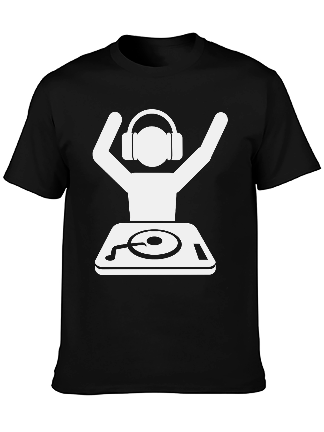 DJ Graphic Tee - Black T-Shirt