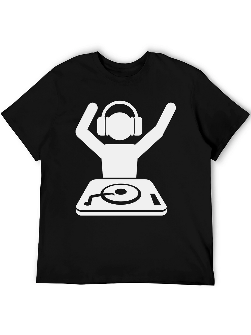 DJ Graphic Tee - Black T-Shirt