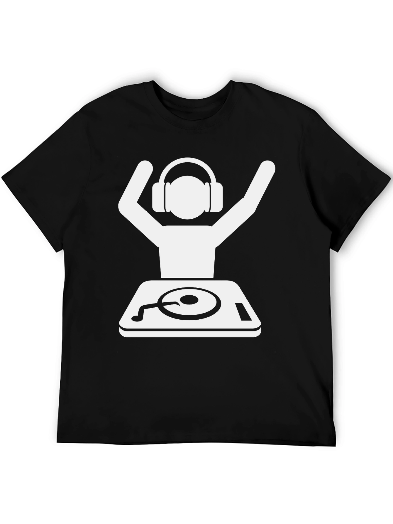 DJ Graphic Tee - Black T-Shirt