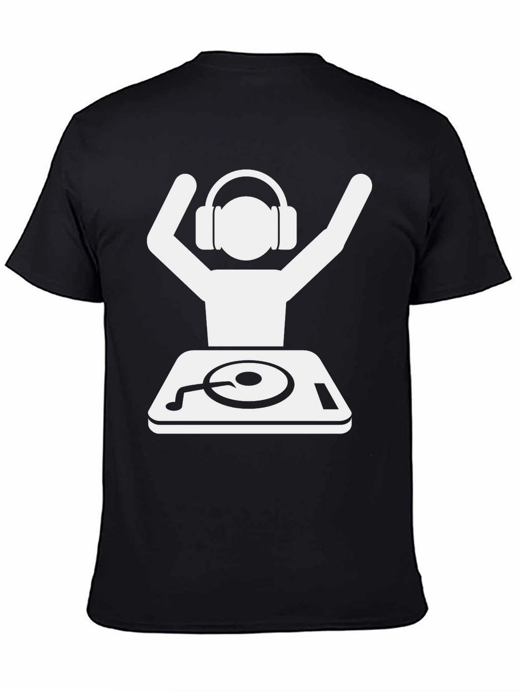 DJ Graphic Tee - Black T-Shirt