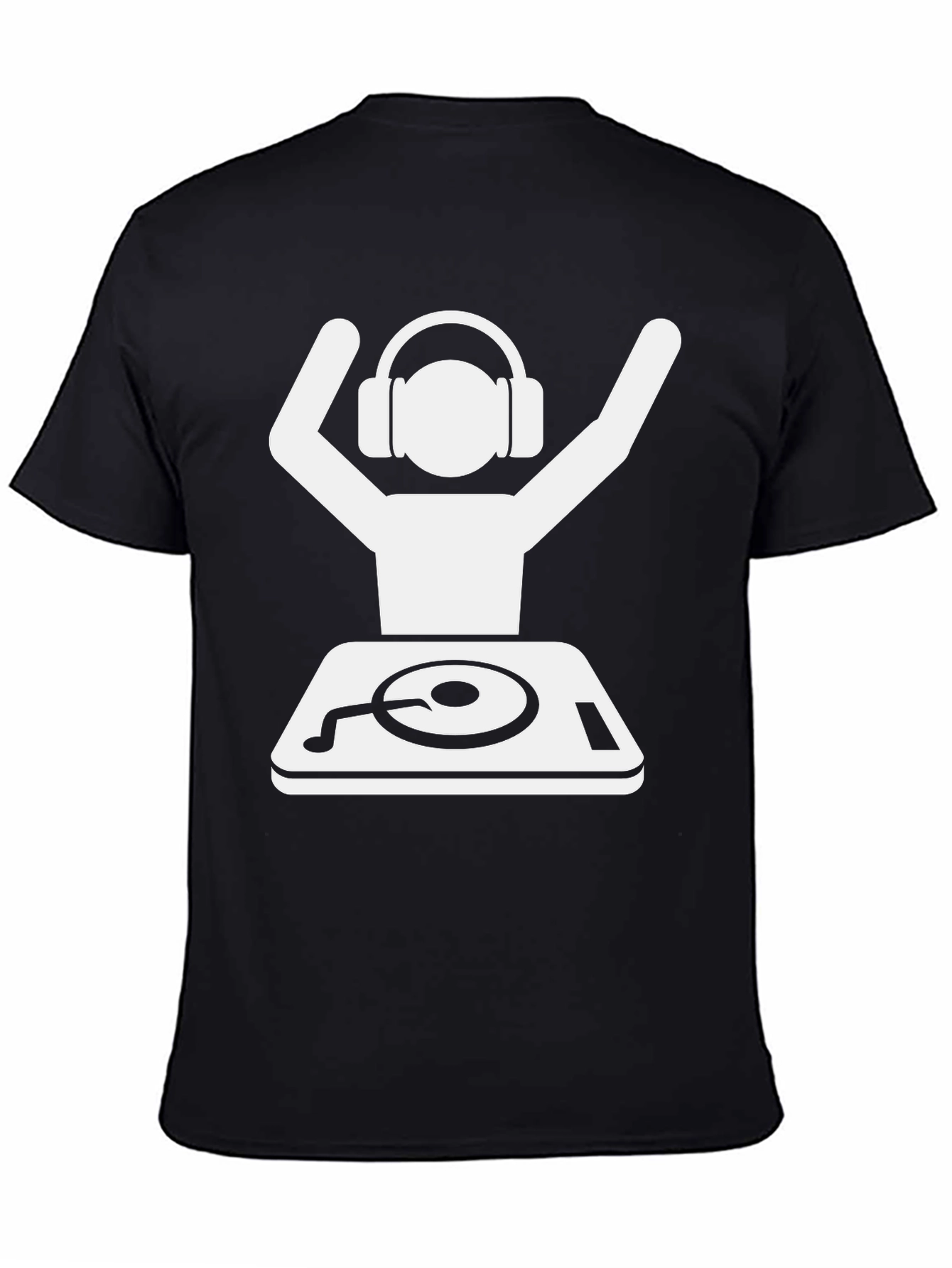 DJ Graphic Tee - Black T-Shirt