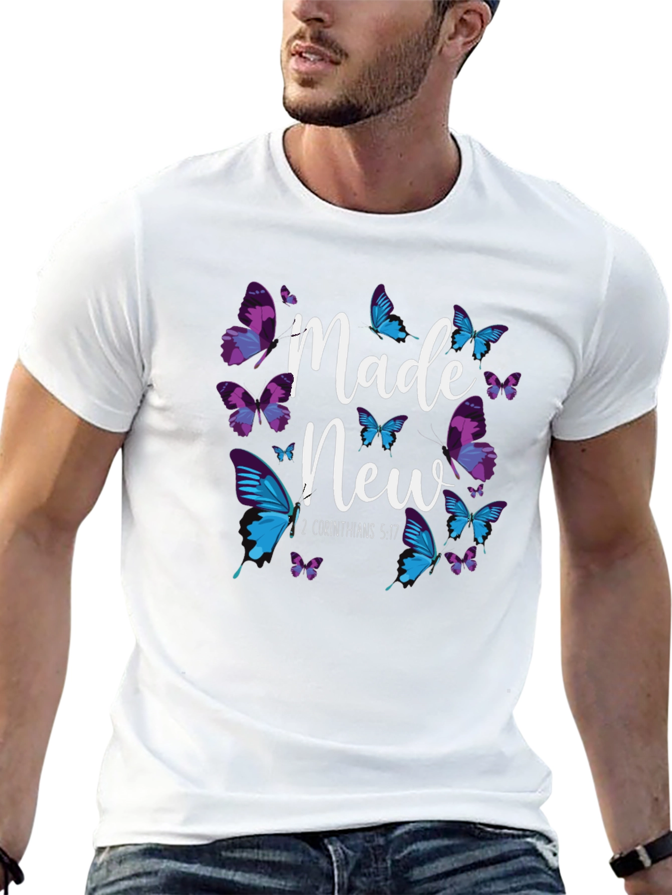Made New Butterfly Graphic Tee