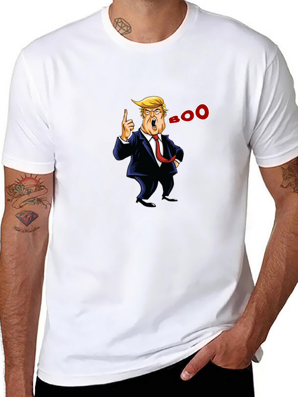 Trump Boo T-Shirt Funny Political Tee
