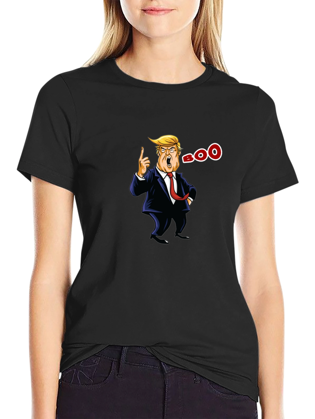 Trump Boo T-Shirt Funny Political Tee