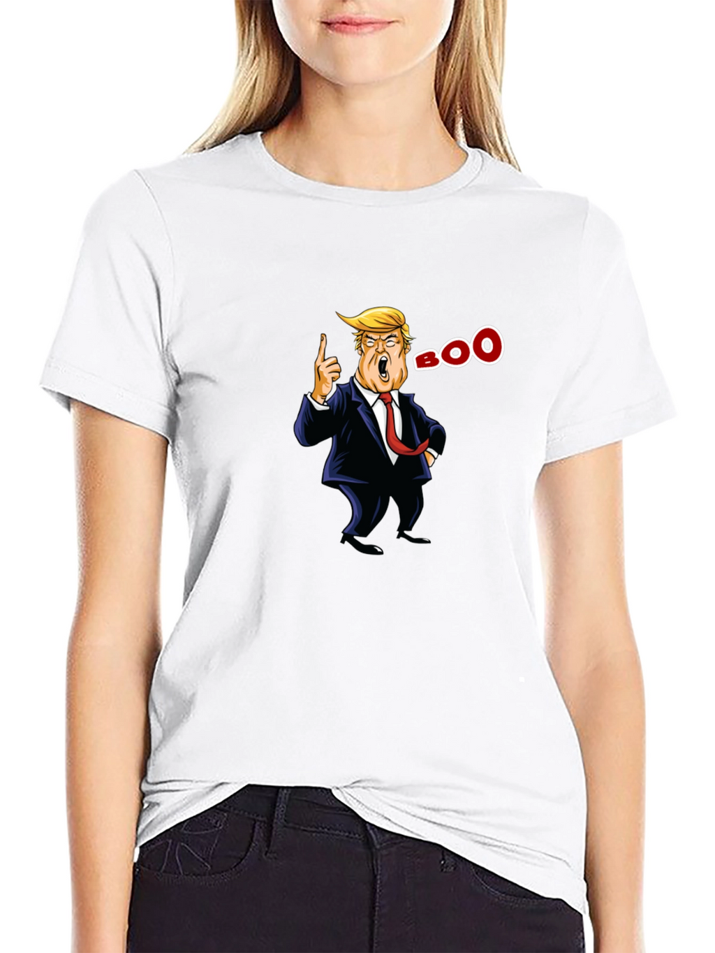 Trump Boo T-Shirt Funny Political Tee