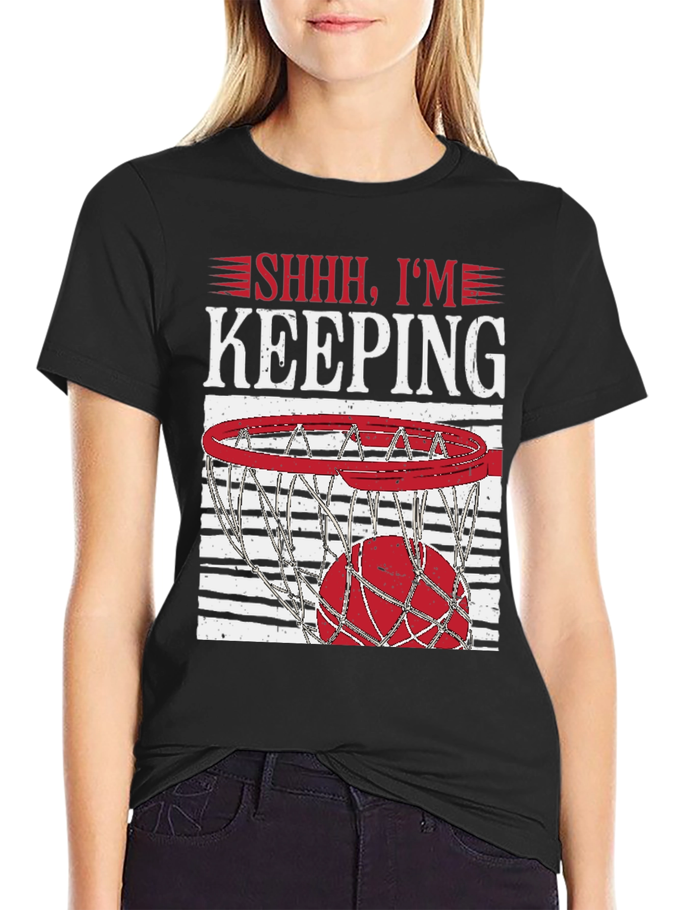 Basketball Keeper Graphic Tee