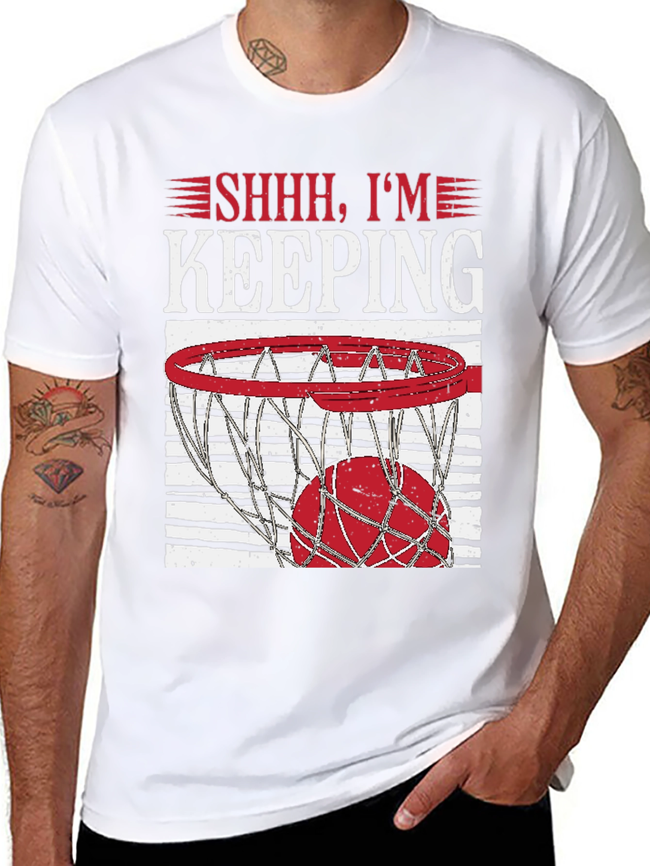 Basketball Keeper Graphic Tee