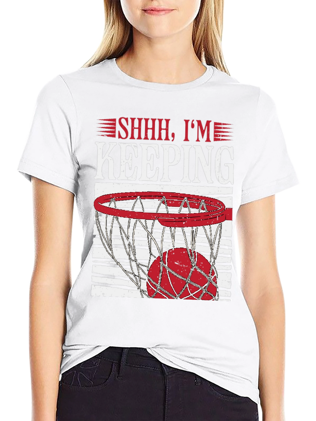 Basketball Keeper Graphic Tee