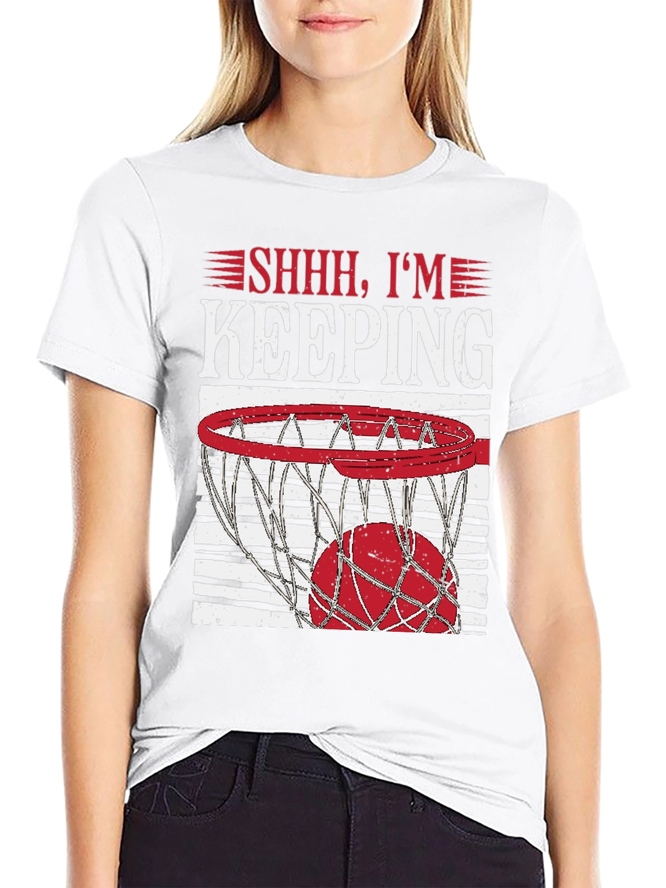 Basketball Keeper Graphic Tee