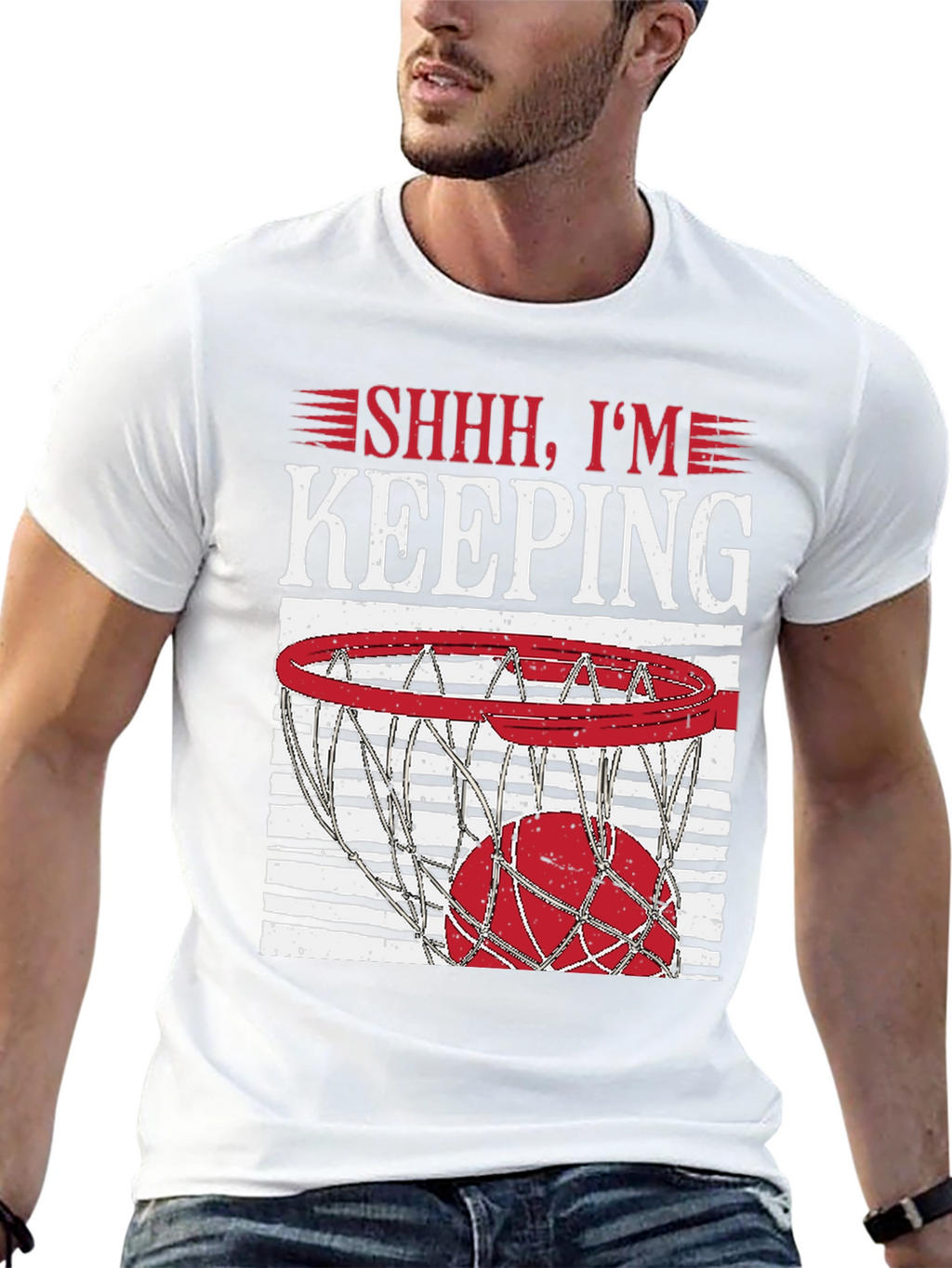 Basketball Keeper Graphic Tee
