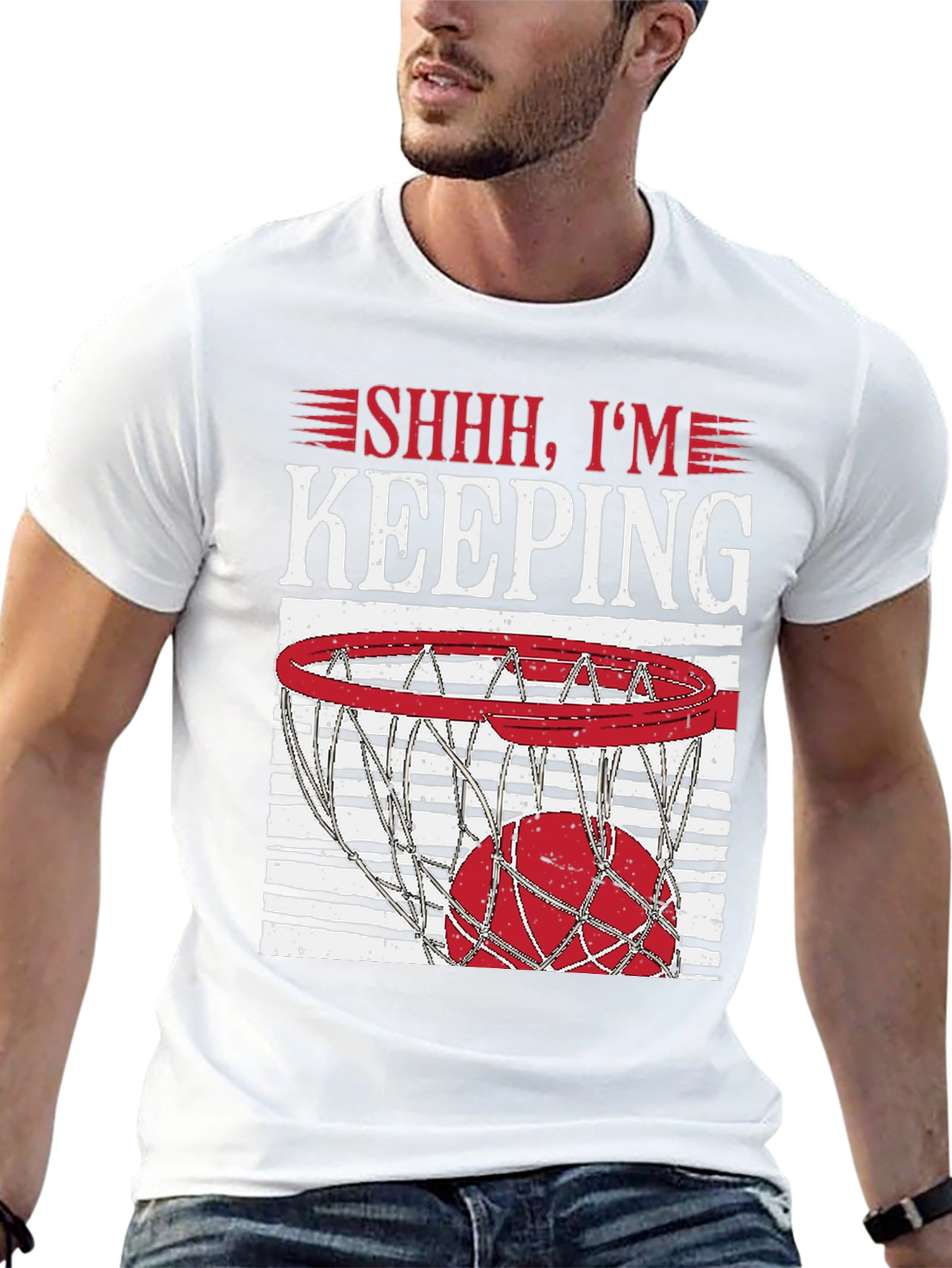 Basketball Keeper Graphic Tee