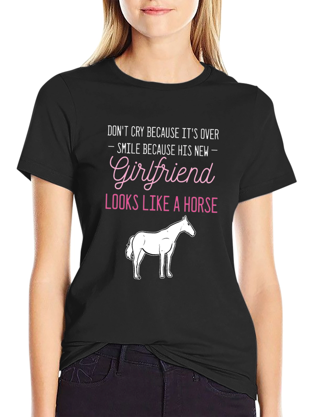 Funny Horse Girlfriend T-Shirt