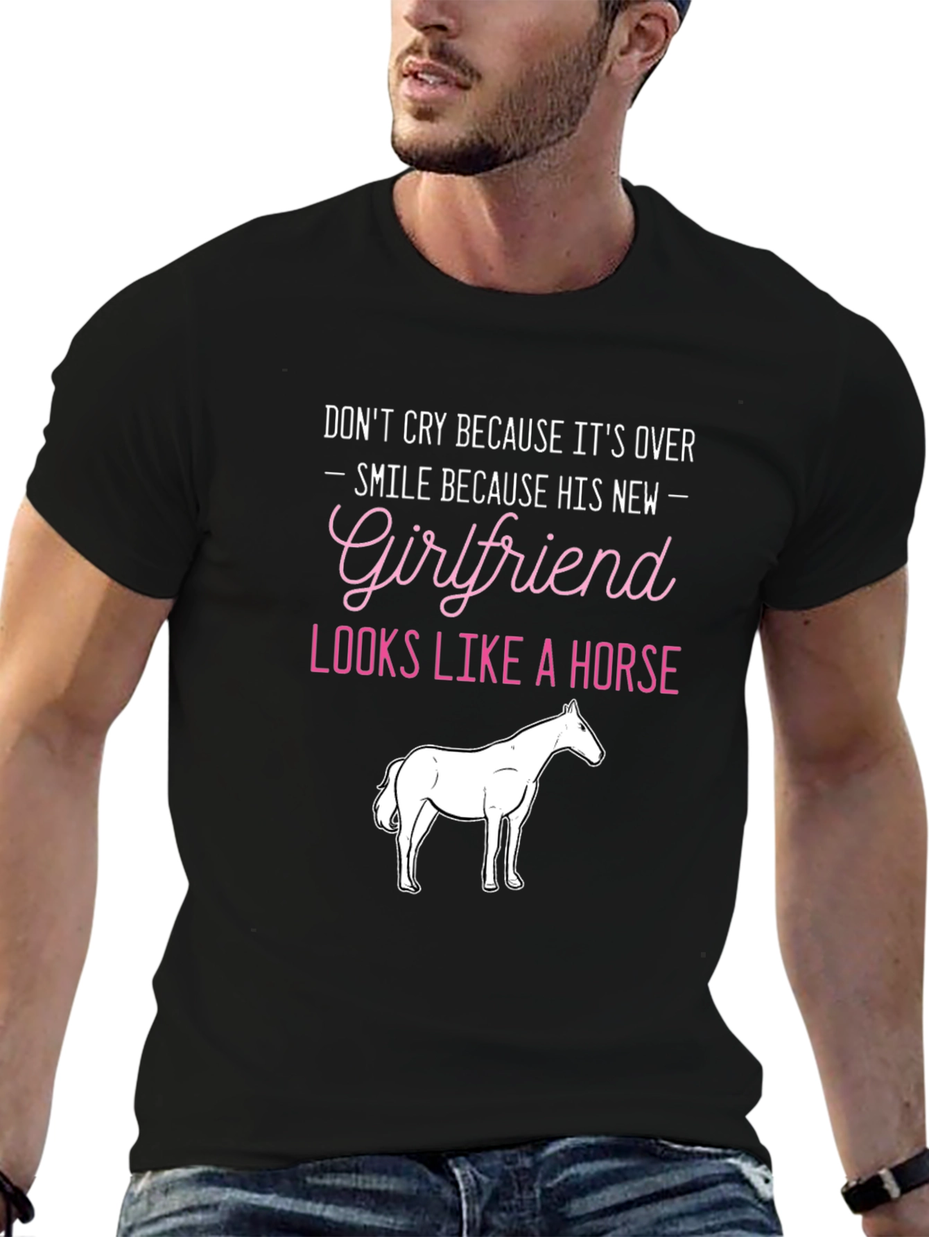 Funny Horse Girlfriend T-Shirt