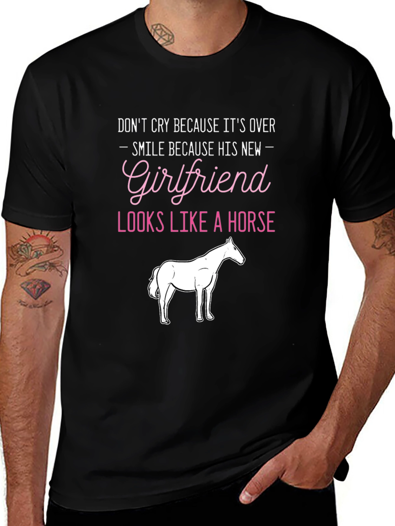 Funny Horse Girlfriend T-Shirt