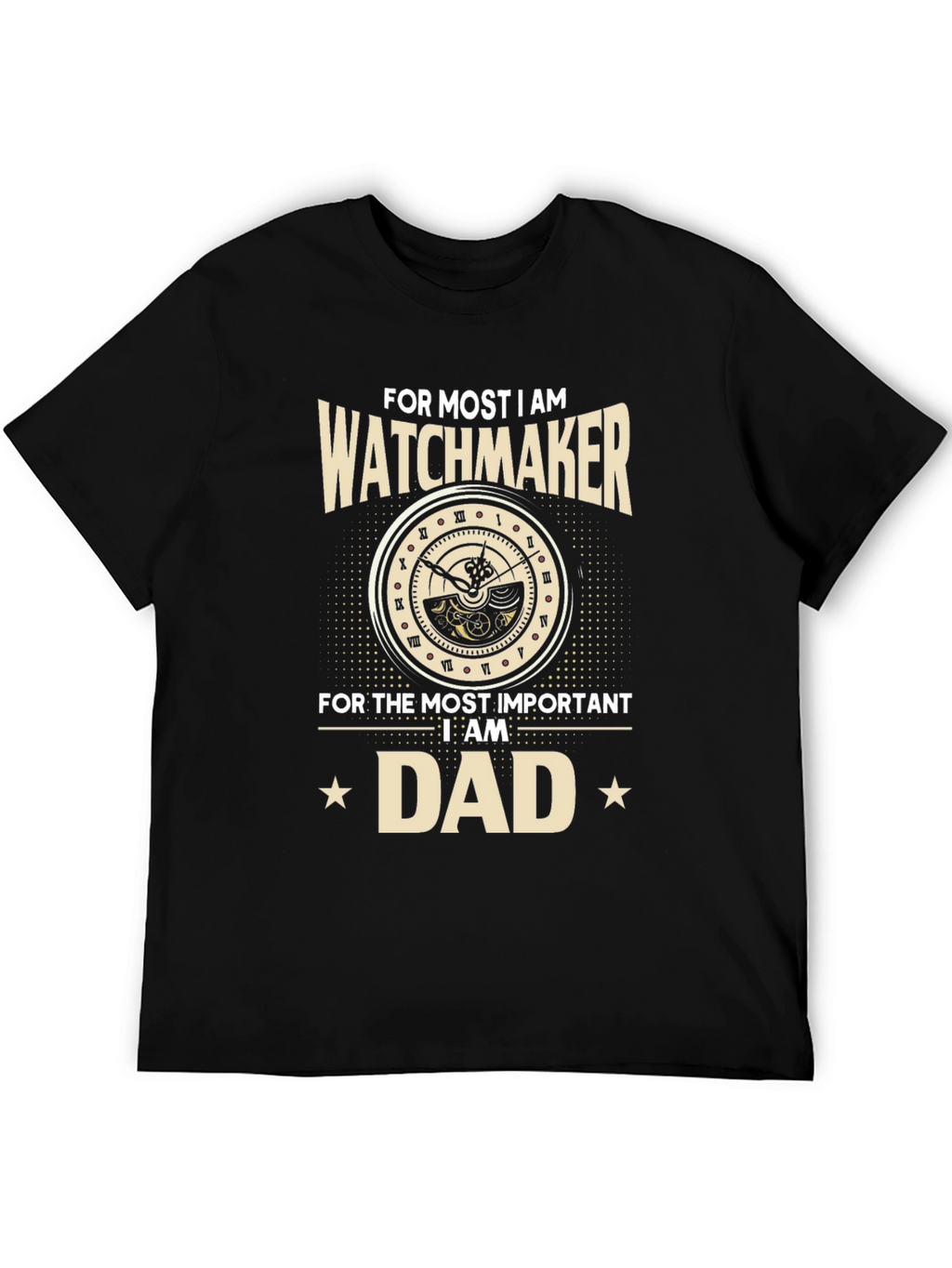 Watchmaker Dad T-Shirt: Unique Gift for Watch Enthusiasts