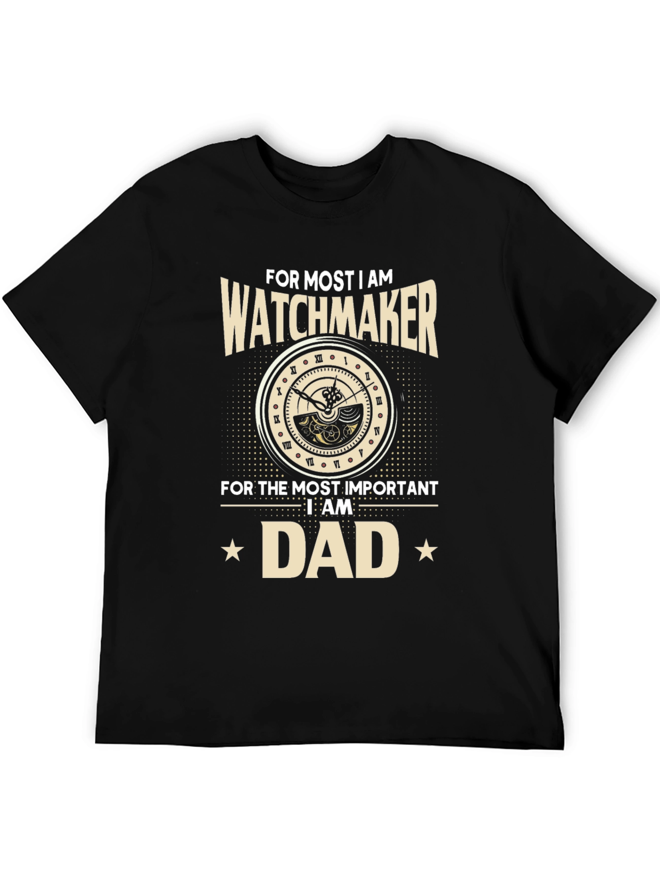 Watchmaker Dad T-Shirt: Unique Gift for Watch Enthusiasts