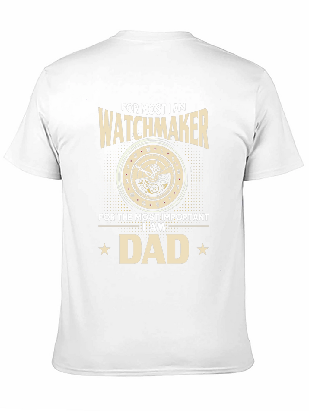 Watchmaker Dad T-Shirt: Unique Gift for Watch Enthusiasts