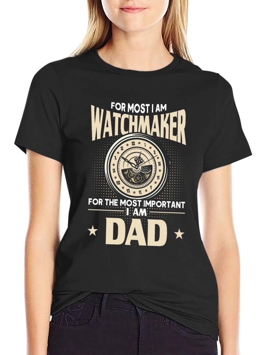Watchmaker Dad T-Shirt: Unique Gift for Watch Enthusiasts