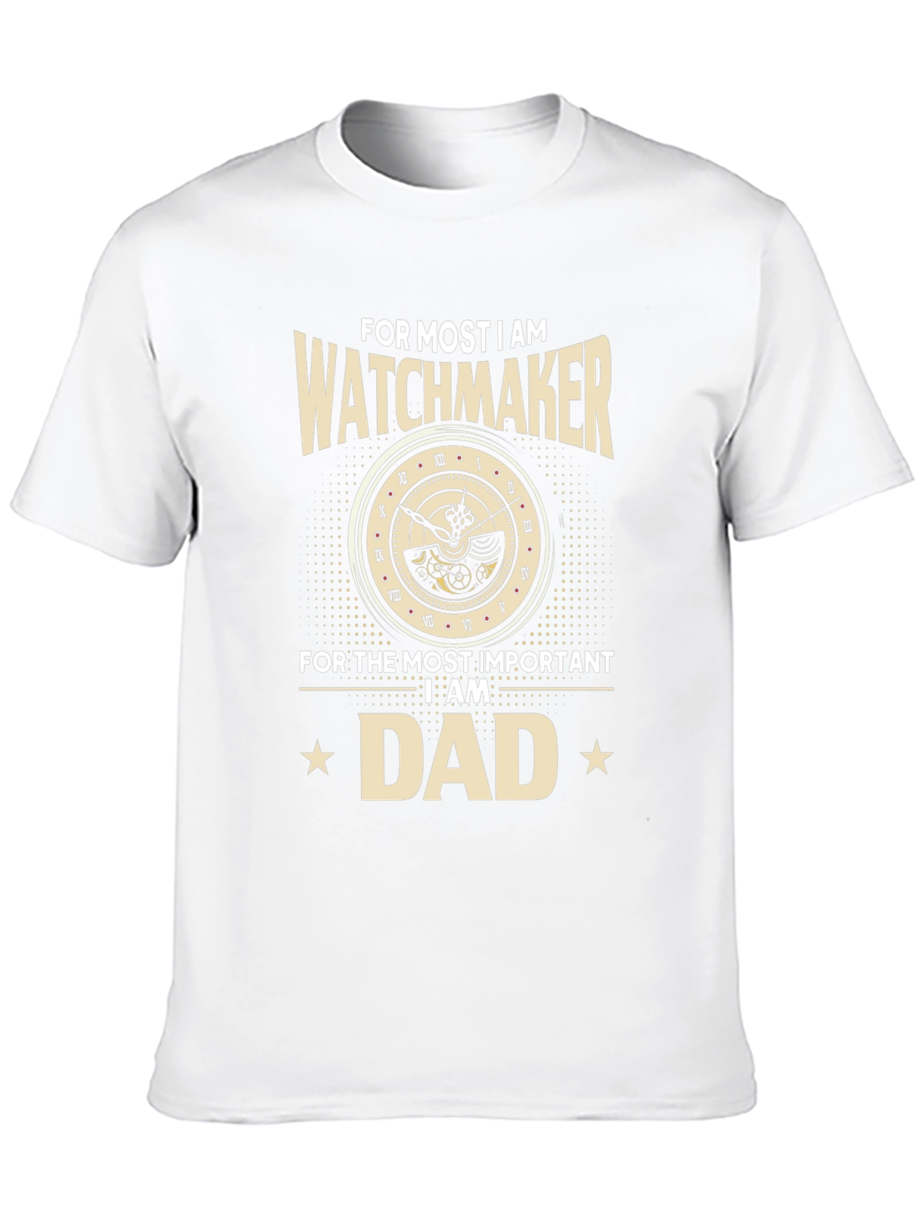 Watchmaker Dad T-Shirt: Unique Gift for Watch Enthusiasts