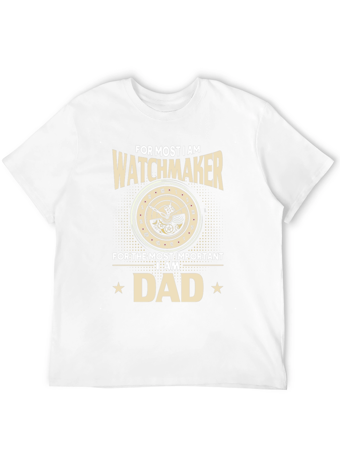 Watchmaker Dad T-Shirt: Unique Gift for Watch Enthusiasts