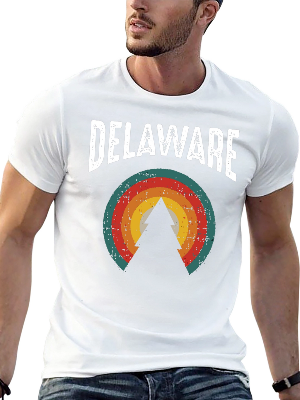 Delaware Retro T-Shirt