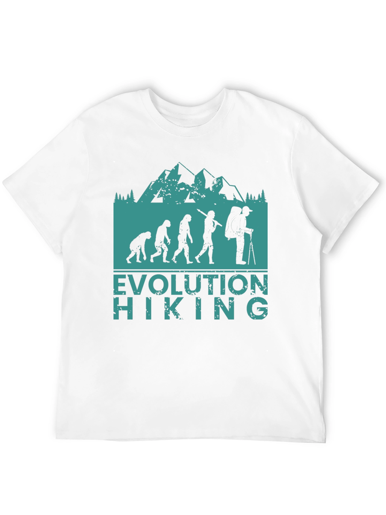 Evolution of Hiking Tee - Nature Lover Apparel