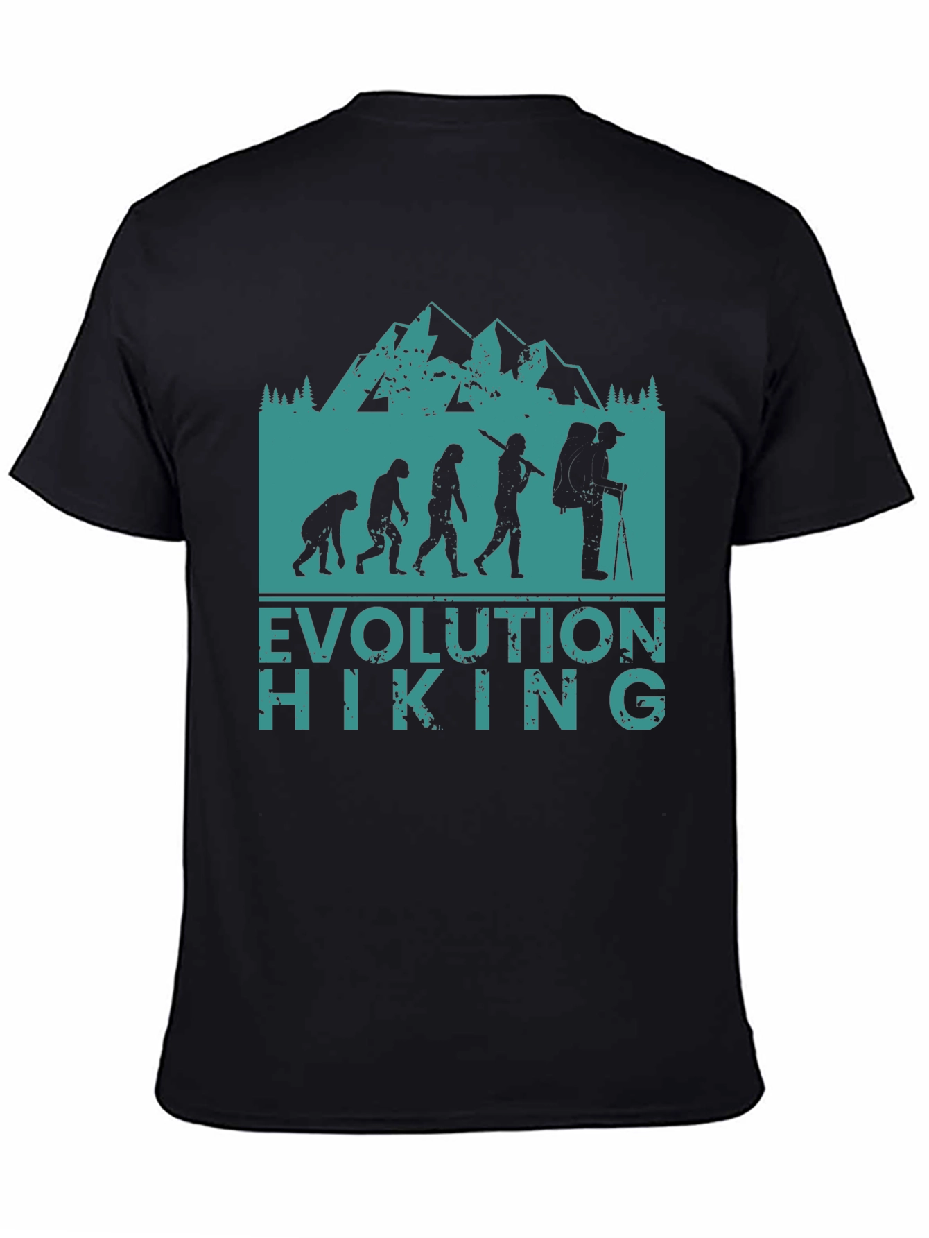 Evolution of Hiking Tee - Nature Lover Apparel