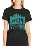 Evolution of Hiking Tee - Nature Lover Apparel