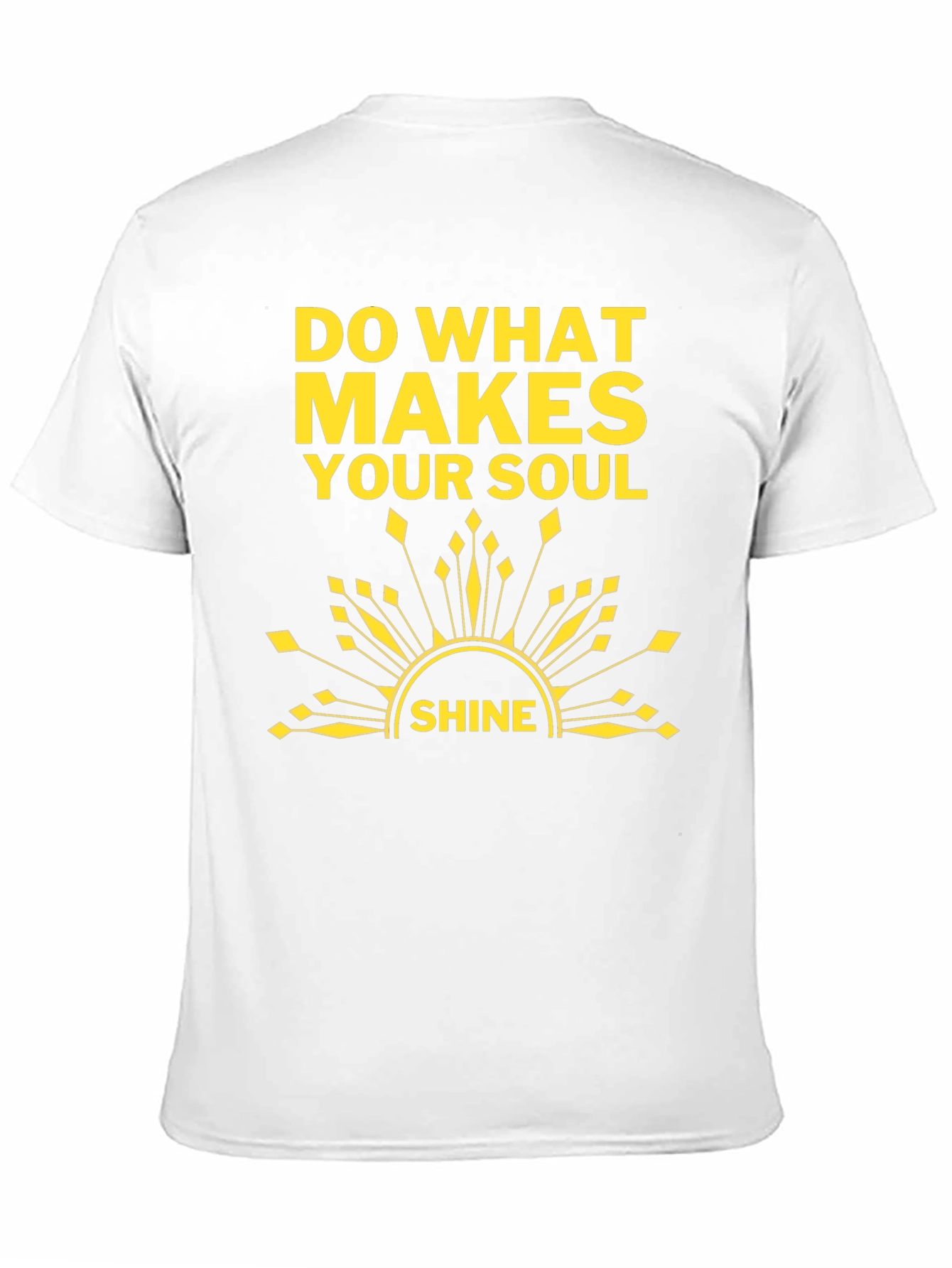 Soul Shine T-Shirt: Black Graphic Tee