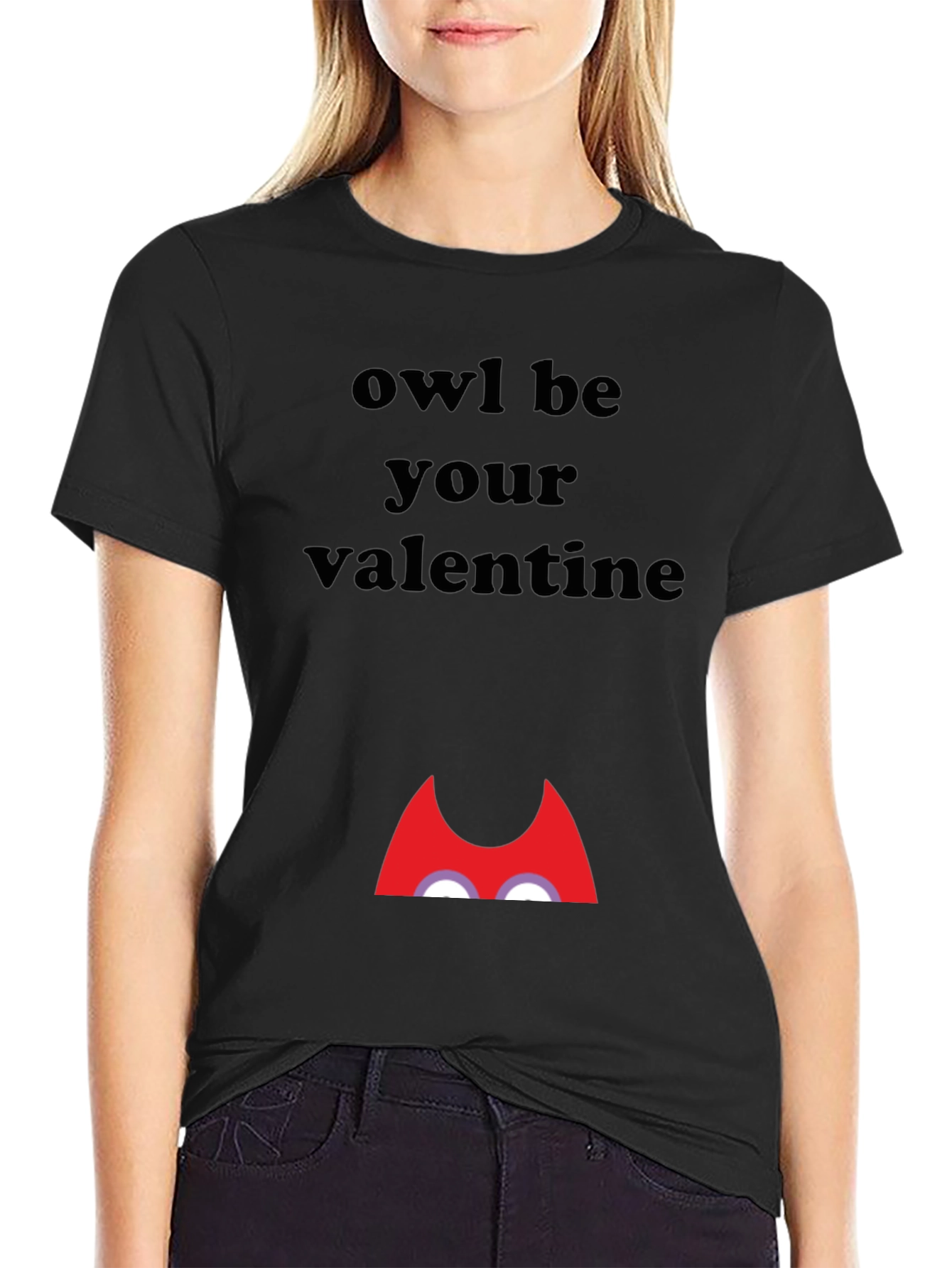 Owl Be Your Valentine Graphic T-Shirt