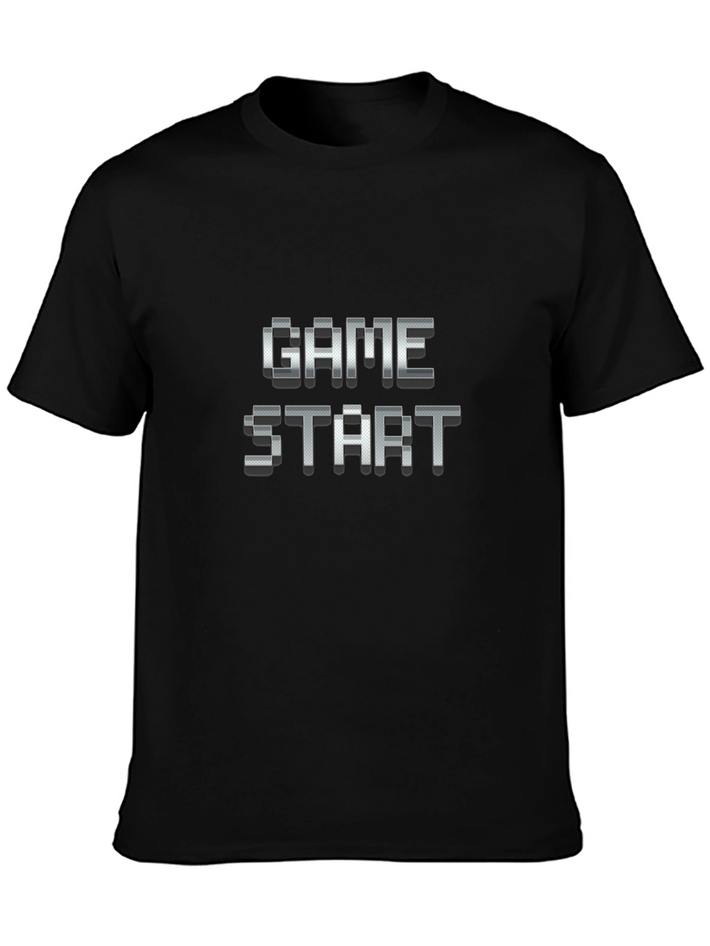Game Start Pixel T-Shirt - Retro Gamer Style