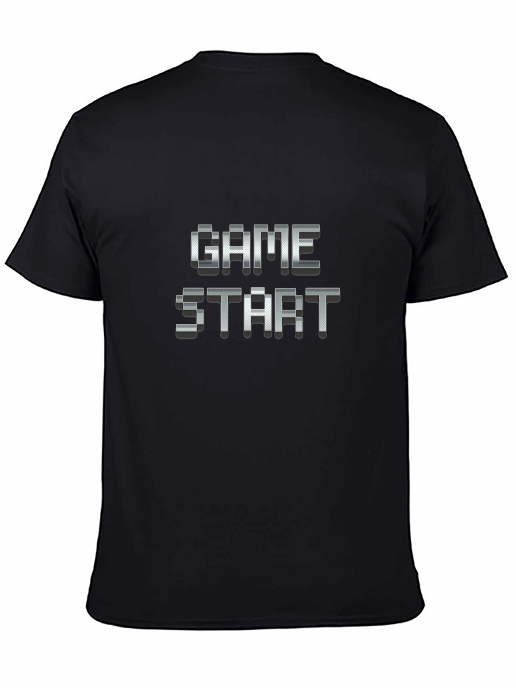 Game Start Pixel T-Shirt - Retro Gamer Style