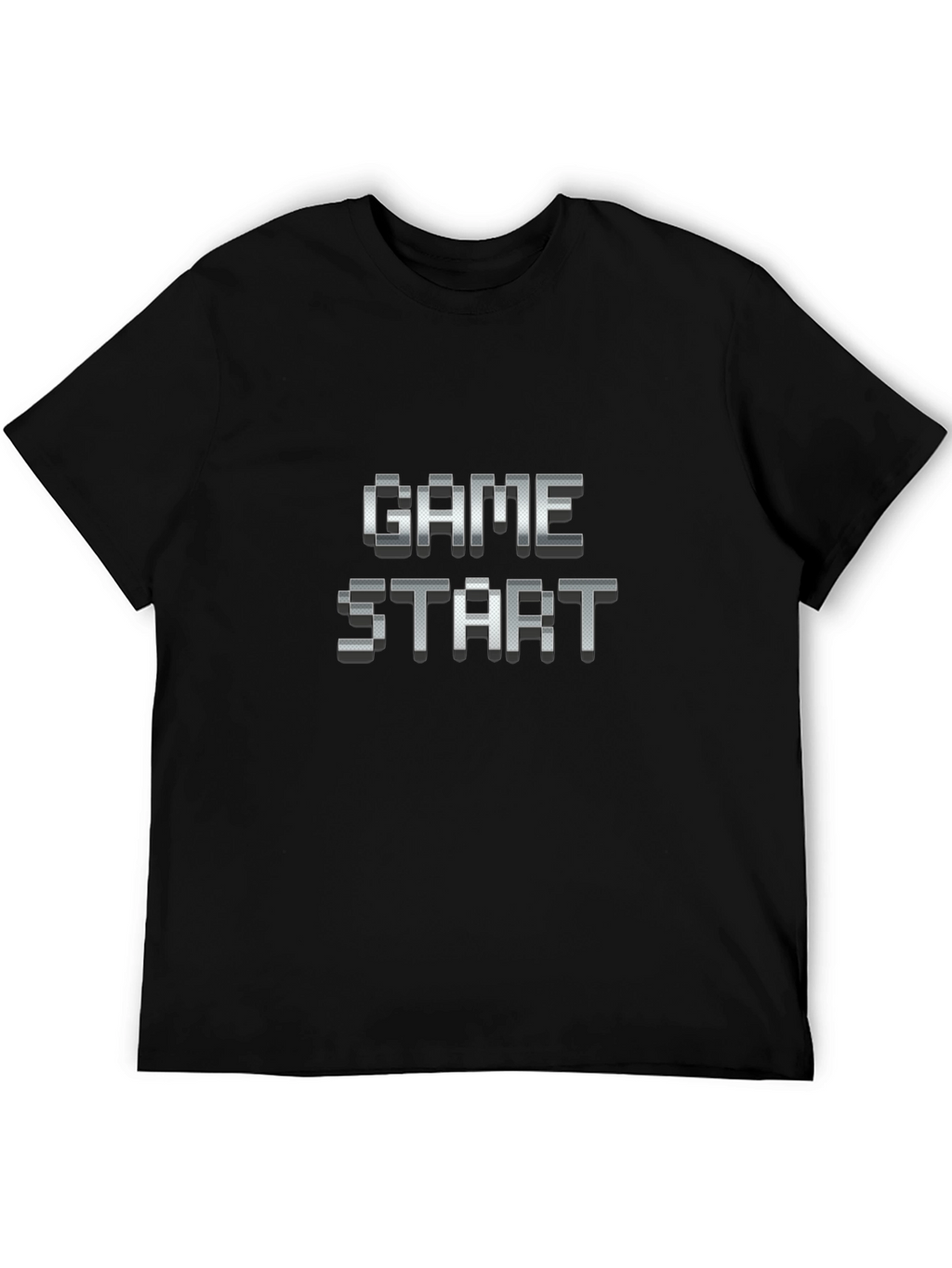 Game Start Pixel T-Shirt - Retro Gamer Style