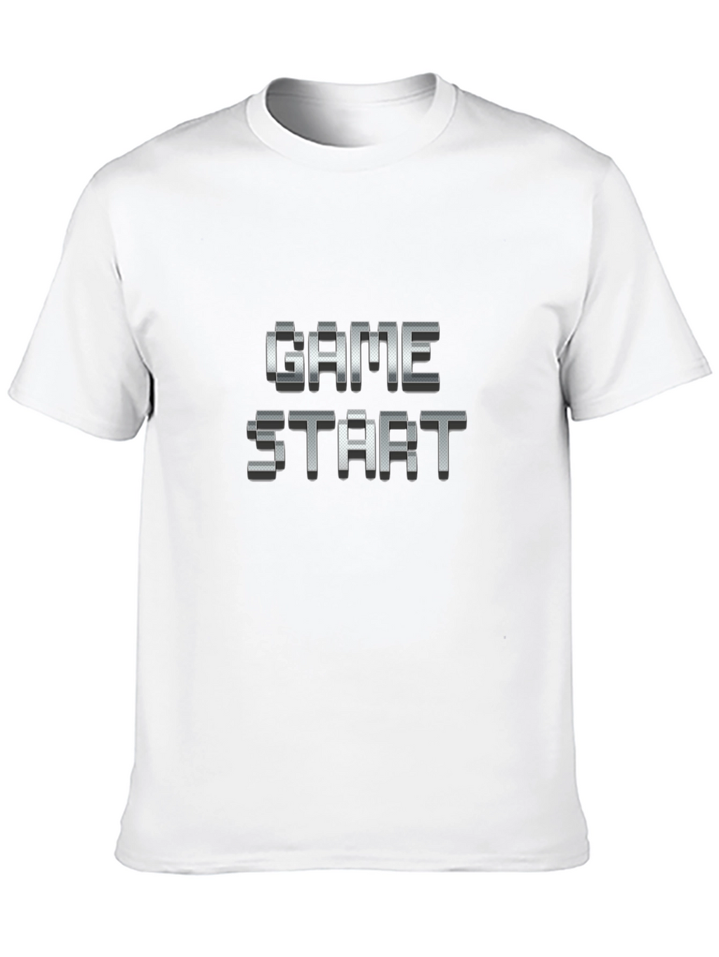 Game Start Pixel T-Shirt - Retro Gamer Style
