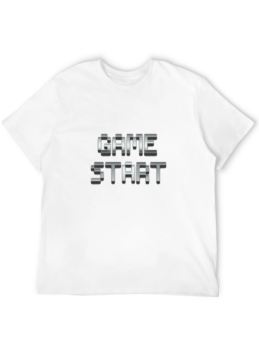 Game Start Pixel T-Shirt - Retro Gamer Style