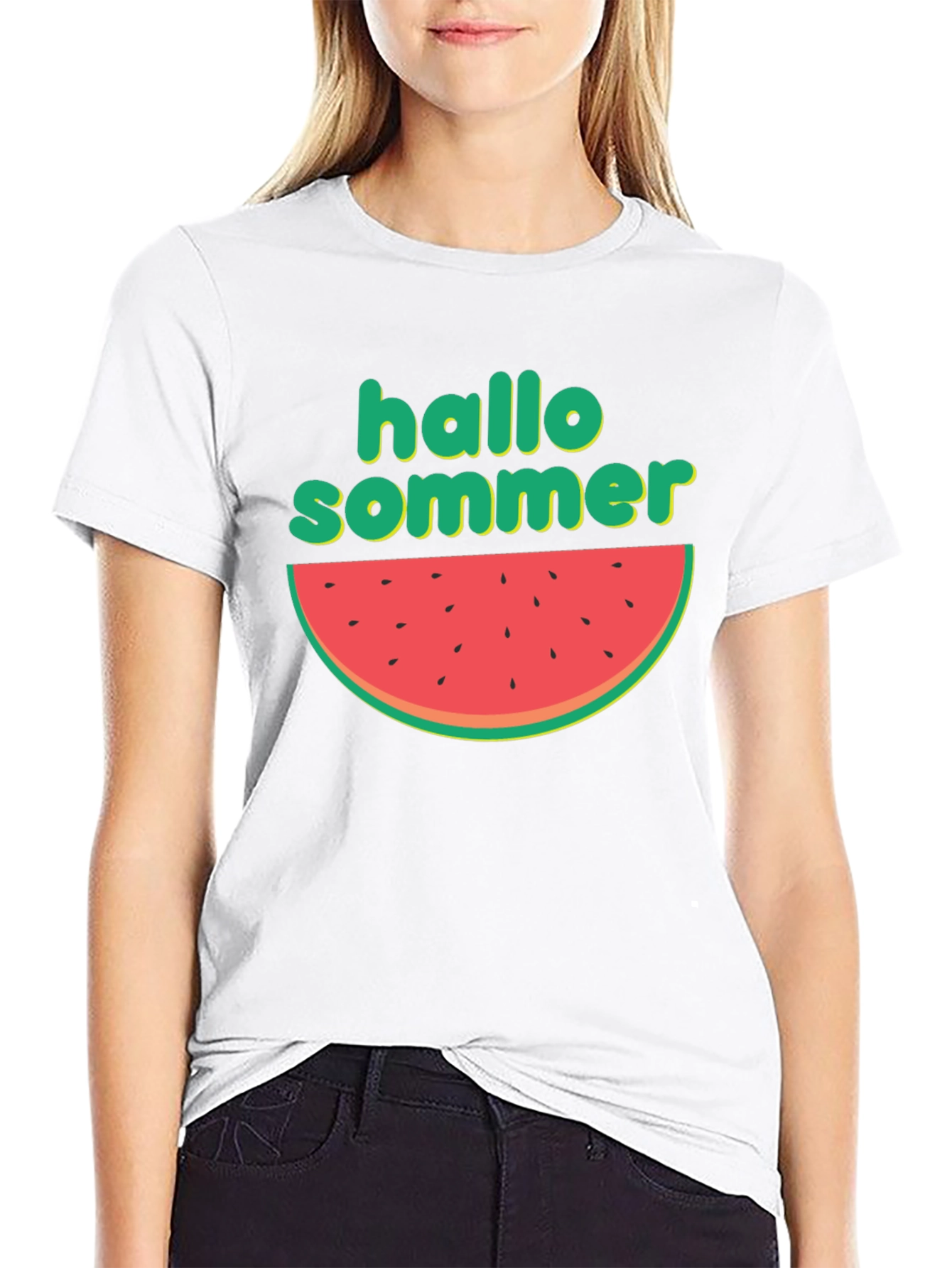 Hallo Sommer Watermelon T-Shirt